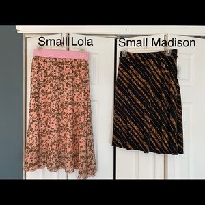 Lularoe small skirts